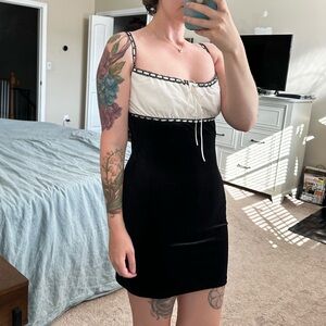 Sugar Thrillz Black and White Dress
